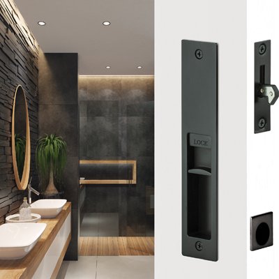 Integrated Flush Pulls Passage Privacy Entrance